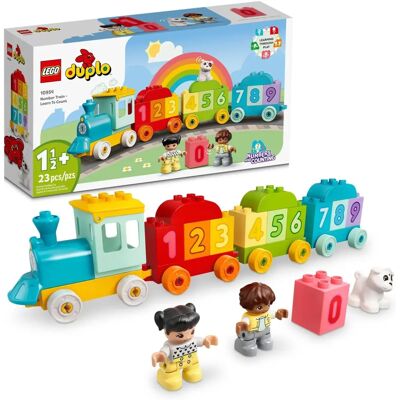 Lego Duplo Mój Pierwszy Pociąg z Liczbami - Zabawka do Budowania do Nauki Liczenia Lego Duplo Mój Pierwszy Pociąg z Liczbami - Zabawka do Budowania do Nauki Liczenia