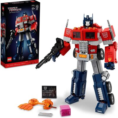 LEGO Icons Optimus Prime 10302 Ensemble de Figures Transformers - Collection - Publicité LEGO Icons Optimus Prime 10302 Ensemble de Figures Transformers - Collection - Publicité