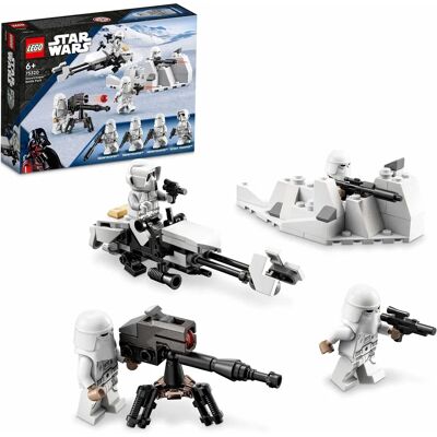 LEGO Star Wars Pacote de Batalha Snowtrooper - Kit de construção para crianças LEGO Star Wars Pacote de Batalha Snowtrooper - Kit de construção para crianças