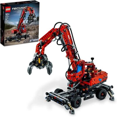 LEGO Technic Material Handler Crane 42144 - Building Toy Set LEGO Technic Material Handler Crane 42144 - Building Toy Set