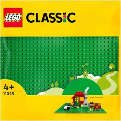 LEGO Classic Groene Basisplaat - Ondersteunt Creatief Bouwen vanaf 4+ jaar LEGO Classic Groene Basisplaat - Ondersteunt Creatief Bouwen vanaf 4+ jaar
