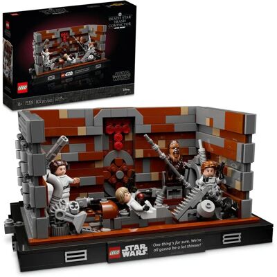 LEGO Star Wars Death Star Trash Compactor Diorama 75339 Building Kit LEGO Star Wars Death Star Trash Compactor Diorama 75339 Building Kit