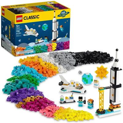 Lego Classic 11022 Misja kosmiczna Klocki Pudełko Zabawka konstrukcyjna - Building Toy - Publicité Lego Classic 11022 Misja kosmiczna Klocki Pudełko Zabawka konstrukcyjna - Building Toy - Publicité