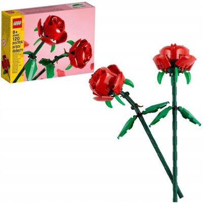 Lego Creator Róże 40460 Zestaw 120 Elementów - Zestaw do budowania Lego Creator Róże 40460 Zestaw 120 Elementów - Zestaw do budowania