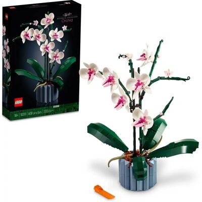 Lego Orchidée - Ensemble de plantes artificielles - Série Botanicals pour adultes - Publicité Lego Orchidée - Ensemble de plantes artificielles - Série Botanicals pour adultes - Publicité