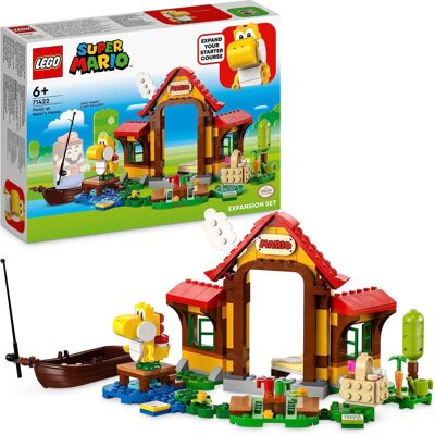 LEGO Super Mario Dom Piknikowy Mario - Zestaw Klocków dla Dzieci 6+ LEGO Super Mario Dom Piknikowy Mario - Zestaw Klocków dla Dzieci 6+