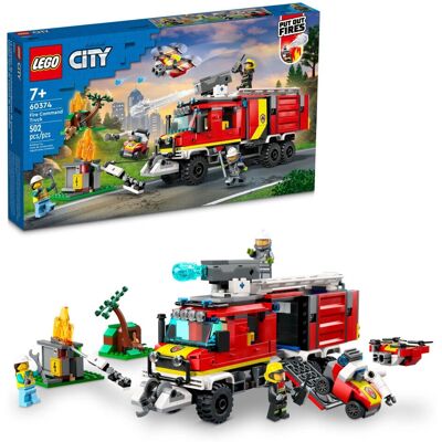LEGO - 60374 - Fire Command Unit - Zestaw zabawkowy LEGO - 60374 - Fire Command Unit - Zestaw zabawkowy