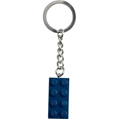 LEGO Classic Earth Blue 2 x 4 Brick Keyring - Schlüsselanhänger LEGO Classic Earth Blue 2 x 4 Brick Keyring - Schlüsselanhänger