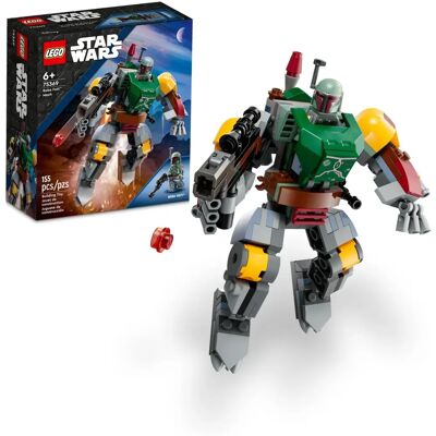 LEGO Star Wars Strój Mecha Boba Fett - Zestaw Klocków dla Dzieci 6+ LEGO Star Wars Strój Mecha Boba Fett - Zestaw Klocków dla Dzieci 6+