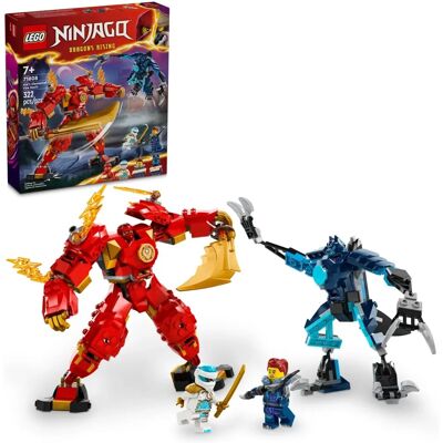 LEGO NINJAGO Kais Elemental Fire Mech Figurine d'Action - Type d'Action - Publicité LEGO NINJAGO Kais Elemental Fire Mech Figurine d'Action - Type d'Action - Publicité