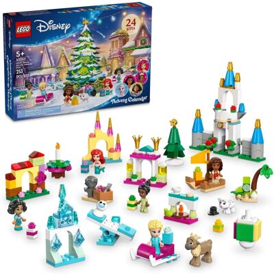 LEGO Disney Advent Calendar 2024 Kids Building Kit Game Toy with 5 Micro Doll LEGO Disney Advent Calendar 2024 Kids Building Kit Game Toy with 5 Micro Doll