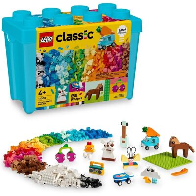 Lego Classique Boîte de Blocs Créatifs Vibrants - Jouet de Construction pour Enfants - Publicité Lego Classique Boîte de Blocs Créatifs Vibrants - Jouet de Construction pour Enfants - Publicité