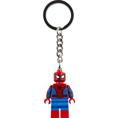 LEGO Marvel Super Heroes Spider-Man Minifigur con Braccia Stampate Portachiavi LEGO Marvel Super Heroes Spider-Man Minifigur con Braccia Stampate Portachiavi