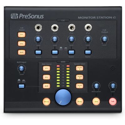 Presonus Monitor Station V2 - Audio Hub for Mixing and Monitoring Presonus Monitor Station V2 - Audio Hub for Mixing and Monitoring