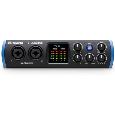 PreSonus Studio 24c - Interfaccia audio di alta qualità PreSonus Studio 24c - Interfaccia audio di alta qualità