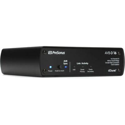 PreSonus AVB-D16 Netzwerk Switch und Bridge - Schwarz PreSonus AVB-D16 Netzwerk Switch und Bridge - Schwarz