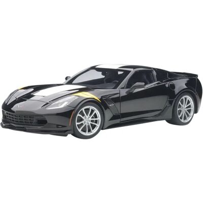 AUTOart Chevrolet Corvette C7 Grand Sport - Model Samochód 1:18 Czarny Błyszczący AUTOart Chevrolet Corvette C7 Grand Sport - Model Samochód 1:18 Czarny Błyszczący