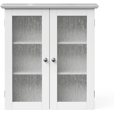 Armadio a Parete da Bagno Bianco di Teamson Home - 20.3x56.5x63.5 cm Armadio a Parete da Bagno Bianco di Teamson Home - 20.3x56.5x63.5 cm