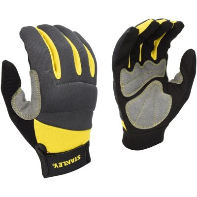 Stanley SY660 Yellow/Grey/Black Gloves - Gloves Stanley SY660 Yellow/Grey/Black Gloves - Gloves