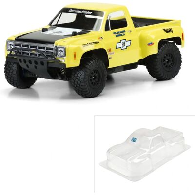 Pro-Line Chevy C-10 Race Truck RC Body - Transparent, Passar till Slash 2WD/4x4 & SC10 Pro-Line Chevy C-10 Race Truck RC Body - Transparent, Passar till Slash 2WD/4x4 & SC10