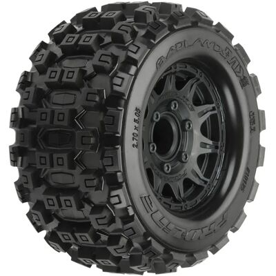Pro-Line Badlands Mx28 Pneus Tout-Terrain 2.8" sur Roue Raid Noire - Pièces RC - Publicité Pro-Line Badlands Mx28 Pneus Tout-Terrain 2.8" sur Roue Raid Noire - Pièces RC - Publicité
