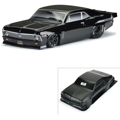 Pro-Line Chevrolet Nova Zwarte Carrosserie - RC Auto Pro-Line Chevrolet Nova Zwarte Carrosserie - RC Auto