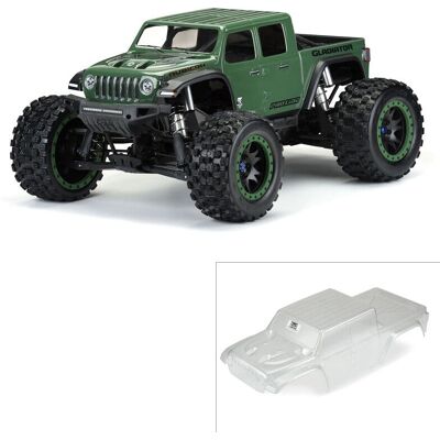 Voorgeknipte Jeep Gladiator Rubicon body - RC auto-accessoire Voorgeknipte Jeep Gladiator Rubicon body - RC auto-accessoire