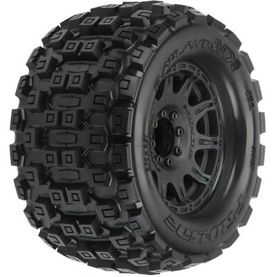 Pro-Line Badlands MX38 3.8" set wielen & banden - All-Terrain RC Accessoires Pro-Line Badlands MX38 3.8" set wielen & banden - All-Terrain RC Accessoires