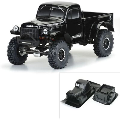 Pro-Line Dodge Power Wagon RC Carrosserie - Zwart - 1/10 schaal Pro-Line Dodge Power Wagon RC Carrosserie - Zwart - 1/10 schaal