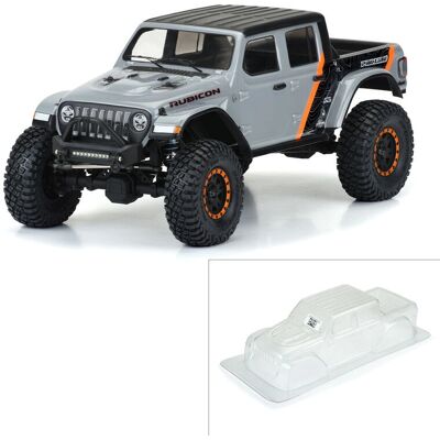 Corps clair Jeep Gladiator 12,3" pour RC - Publicité Corps clair Jeep Gladiator 12,3" pour RC - Publicité