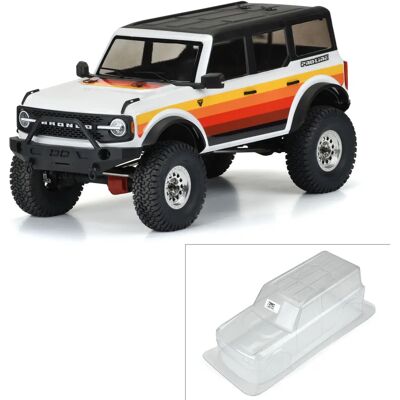 Pro-Line Ford Bronco 2021 Transparante Body - RC Auto Accessoires Pro-Line Ford Bronco 2021 Transparante Body - RC Auto Accessoires