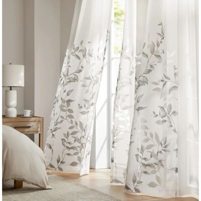 Madison Park Rideaux Transparents - Œillets en Lin - 50 x 84 cm - Rideaux Madison Park Rideaux Transparents - Œillets en Lin - 50 x 84 cm - Rideaux