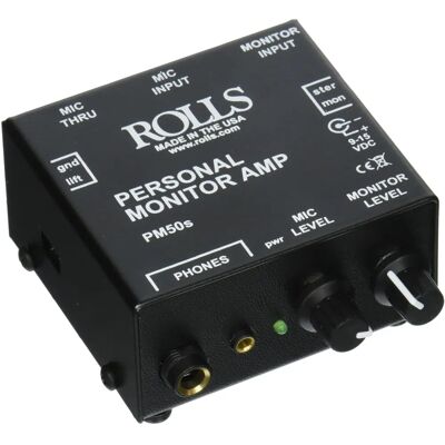 Amplificatore Monitor Personale Rolls PM50se - Cuffie & Mixer Amplificatore Monitor Personale Rolls PM50se - Cuffie & Mixer