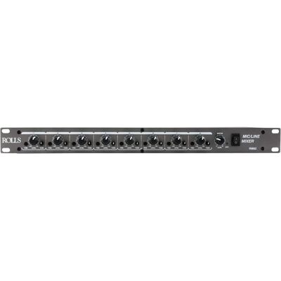 Rolls RM82 8-Kanal Mikrofon/Line-Mixer - Audiogerät Rolls RM82 8-Kanal Mikrofon/Line-Mixer - Audiogerät