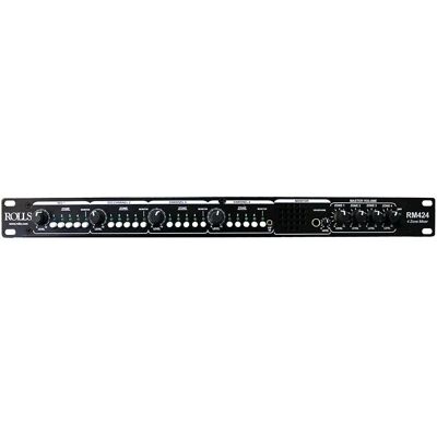 Mixer rack Rolls RM424 - 4 canali, uscite XLR bilanciate, microfono con ducking Mixer rack Rolls RM424 - 4 canali, uscite XLR bilanciate, microfono con ducking