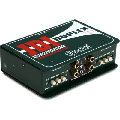 Radial JDI Duplex MK5 Stereo Passive DI - Direct Box Radial JDI Duplex MK5 Stereo Passive DI - Direct Box
