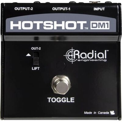 Interrupteur de microphone Radial HotShot DM1 - Microphone, Communication scénique, Passif, Métal - Publicité Interrupteur de microphone Radial HotShot DM1 - Microphone, Communication scénique, Passif, Métal - Publicité