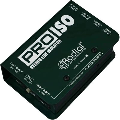Radial ProISO DI-Passive - Équipement audio - Publicité Radial ProISO DI-Passive - Équipement audio - Publicité