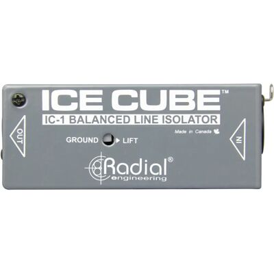 Radial IC-1 Isolateur de ligne - Équipement audio - Publicité Radial IC-1 Isolateur de ligne - Équipement audio - Publicité