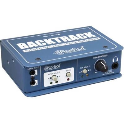 Radial BackTrack - Commutateur audio pour deux sources stéréo - Publicité Radial BackTrack - Commutateur audio pour deux sources stéréo - Publicité