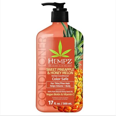 Balsam pentru păr HEMPZ Sweet Pineapple Honey Melon - Hidratant și Întăritor Balsam pentru păr HEMPZ Sweet Pineapple Honey Melon - Hidratant și Întăritor