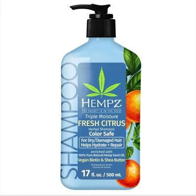 HEMPZ Triple Moisture Șampon - Îngrijire păr HEMPZ Triple Moisture Șampon - Îngrijire păr