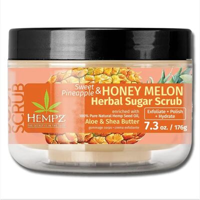 HEMPZ Ananas Dulce Miere Melon - Exfoliant corporal HEMPZ Ananas Dulce Miere Melon - Exfoliant corporal