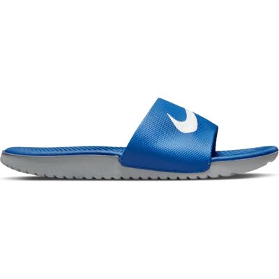 Nike Kawa Slide GS - Hyper Cobalt/Blanc Nike Kawa Slide GS - Hyper Cobalt/Blanc