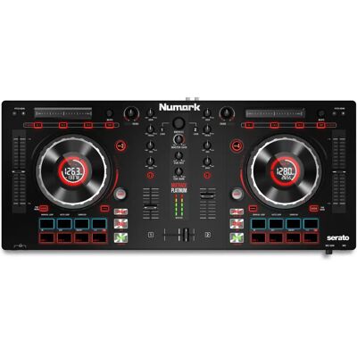 Numark Mixtrack Platinum - Contrôleur DJ - Noir - Publicité Numark Mixtrack Platinum - Contrôleur DJ - Noir - Publicité