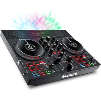 Numark Party Mix Live DJ-Controller mit integrierten Lautsprechern & Lichtshow - DJ Controller Numark Party Mix Live DJ-Controller mit integrierten Lautsprechern & Lichtshow - DJ Controller