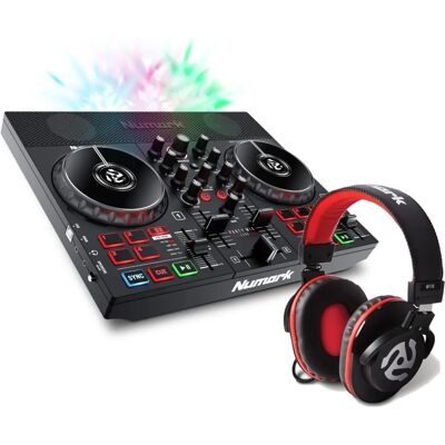 Numark Party Mix Live DJ-kontroller med inbyggda högtalare - Partybelysning Numark Party Mix Live DJ-kontroller med inbyggda högtalare - Partybelysning