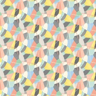 Ohpopsi - Gra50104w - Graphique Abstract Geo Pastel - Patchwork - Papier Peint - Publicité Ohpopsi - Gra50104w - Graphique Abstract Geo Pastel - Patchwork - Papier Peint - Publicité