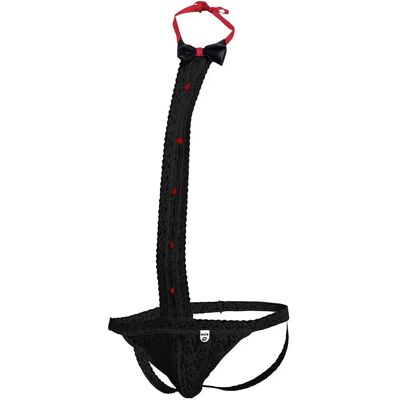 Tanga Mob Eroticwear Fekete L/XL - Erotikus ruházat Tanga Mob Eroticwear Fekete L/XL - Erotikus ruházat