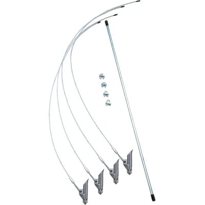 SHELTERLOGIC Bodenanker - Ø 29mm, Stahl, 107 cm, Silber - Bodenanker SHELTERLOGIC Bodenanker - Ø 29mm, Stahl, 107 cm, Silber - Bodenanker